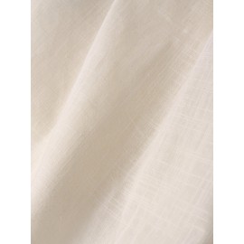 Women Plain Notched Neck Casual 3/4 Sleeve Blouse